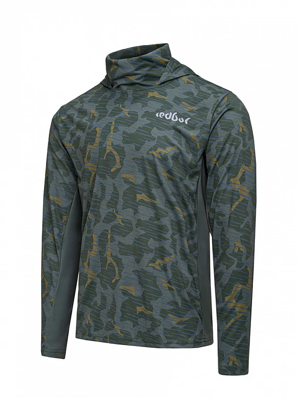 Лонгслив с УФ защитой Kaper Defender Hood Mask UV 50+